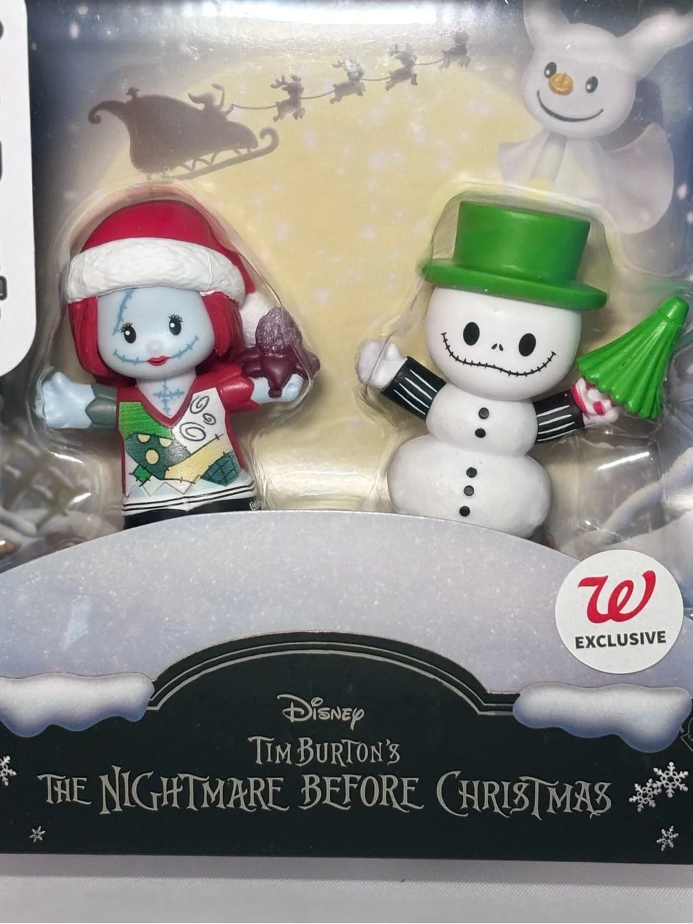 Fisher Price Little People Disney Nightmare Before Christmas Jack & Sally Figure